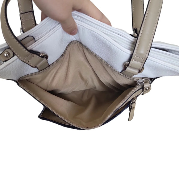 Giani Bernini Colorblock Pebble Tote - Picture 9 of 16